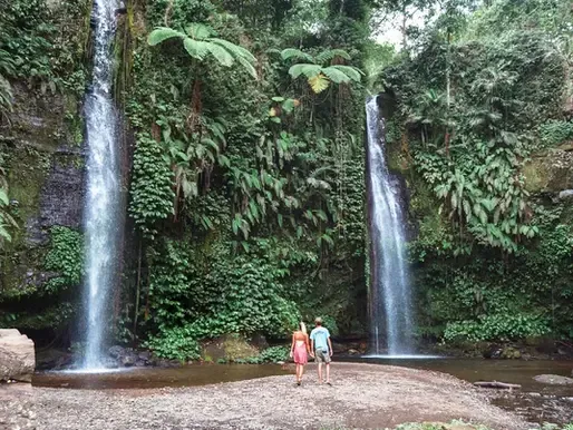 Benang Kelambu Waterfall Tour & Sukarara Village